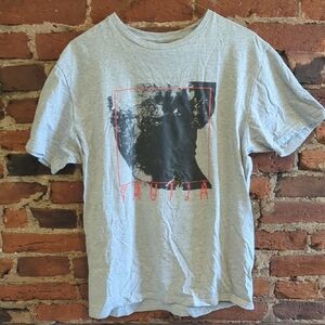 Yautja Graphic Gray T-Shirt Nashville Gridecore Sludge Metal Band